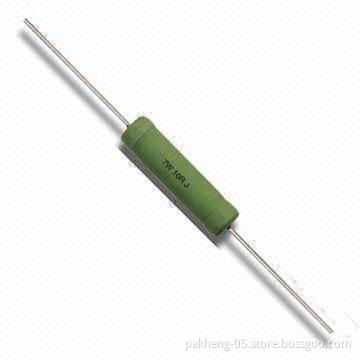 Wirewound Resistor with Low Temperature Coefficient and 1/4 to 6W Coating